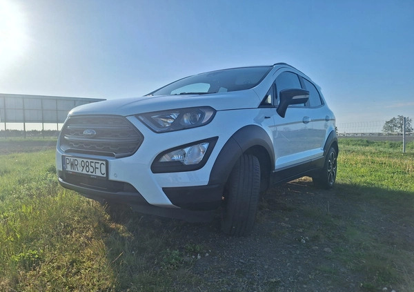 Ford EcoSport cena 72500 przebieg: 53150, rok produkcji 2020 z Września małe 631